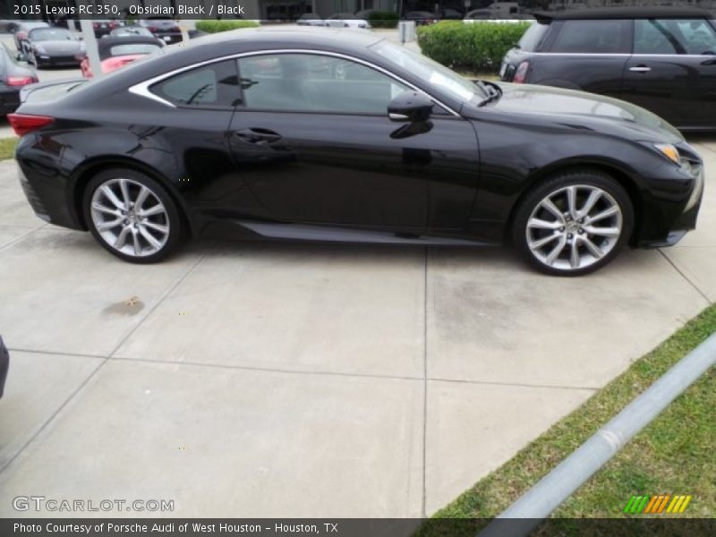  2015 RC 350 Obsidian Black