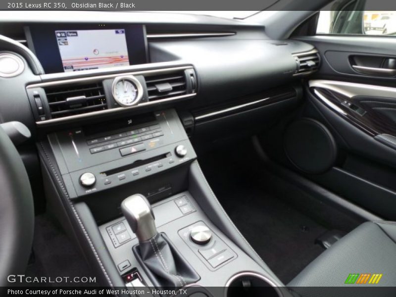 Controls of 2015 RC 350