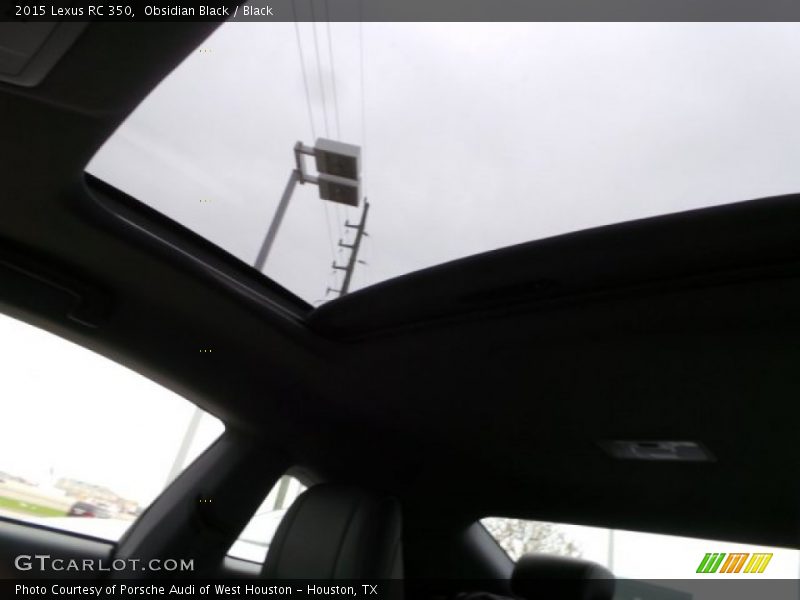Sunroof of 2015 RC 350