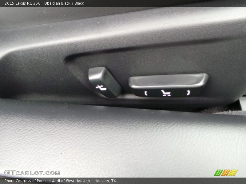 Controls of 2015 RC 350