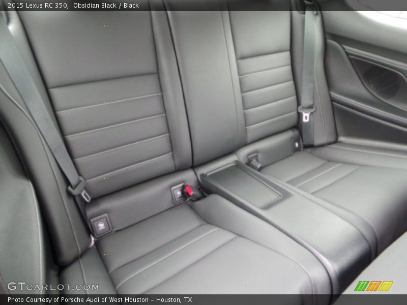 Rear Seat of 2015 RC 350