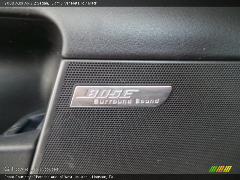 Light Silver Metallic / Black 2008 Audi A6 3.2 Sedan