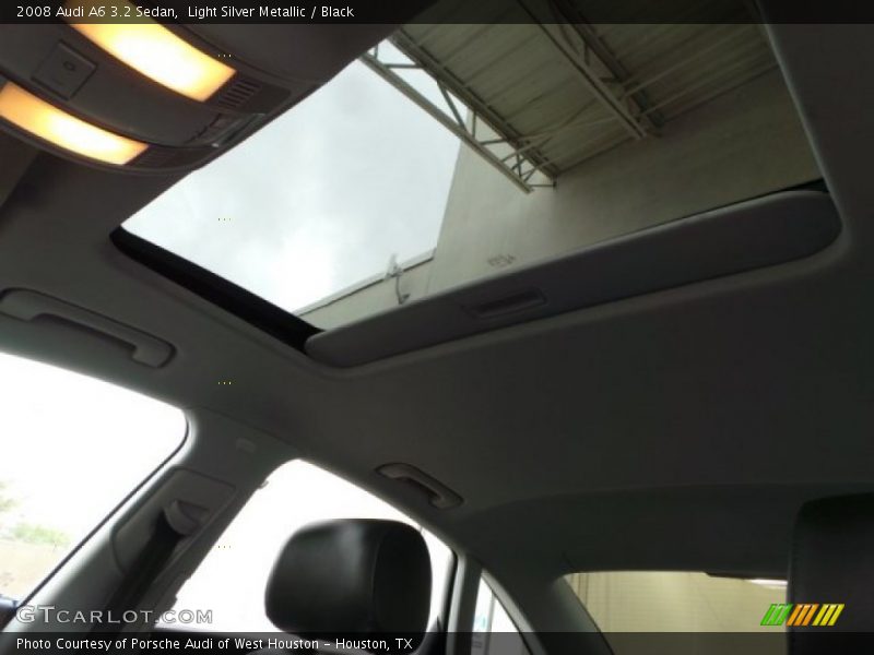 Light Silver Metallic / Black 2008 Audi A6 3.2 Sedan