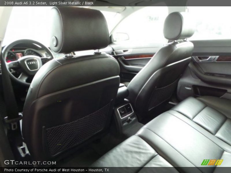 Light Silver Metallic / Black 2008 Audi A6 3.2 Sedan