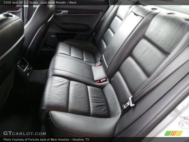 Light Silver Metallic / Black 2008 Audi A6 3.2 Sedan