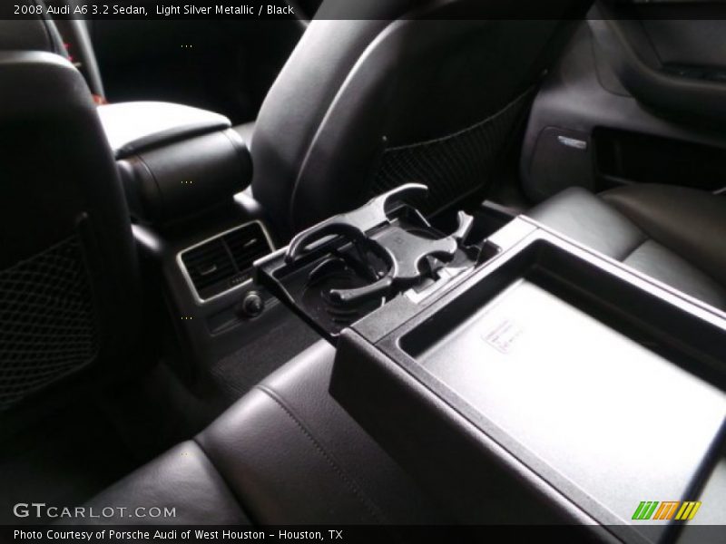 Light Silver Metallic / Black 2008 Audi A6 3.2 Sedan