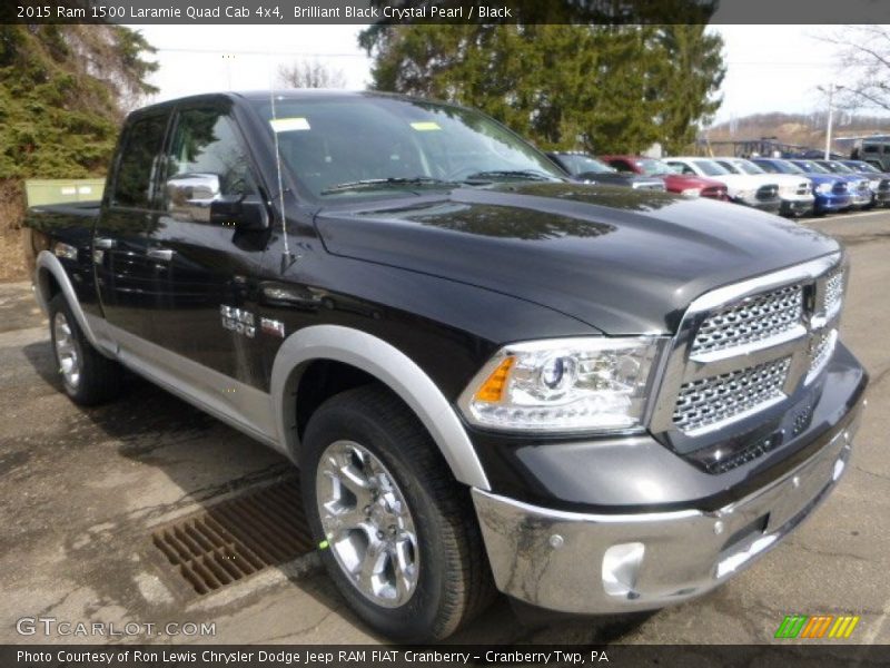 Front 3/4 View of 2015 1500 Laramie Quad Cab 4x4