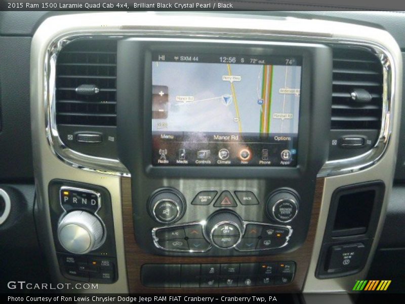 Controls of 2015 1500 Laramie Quad Cab 4x4