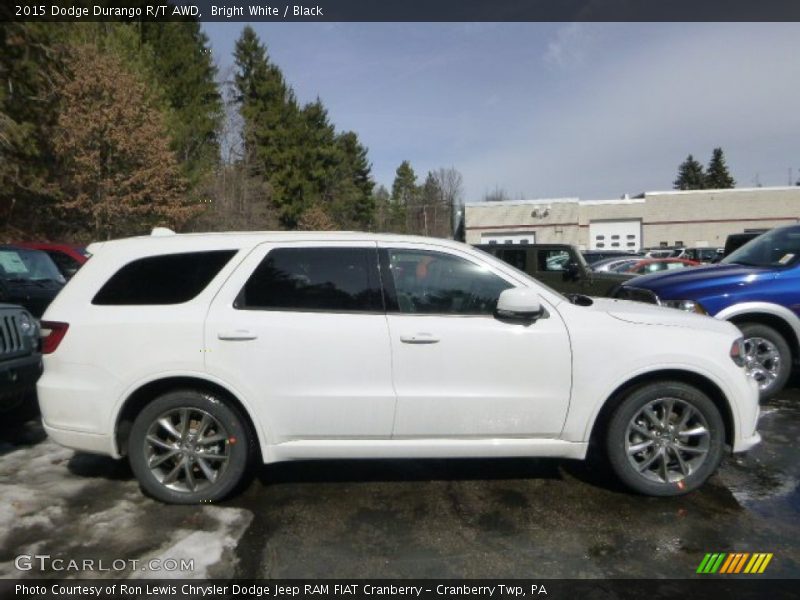 Bright White / Black 2015 Dodge Durango R/T AWD