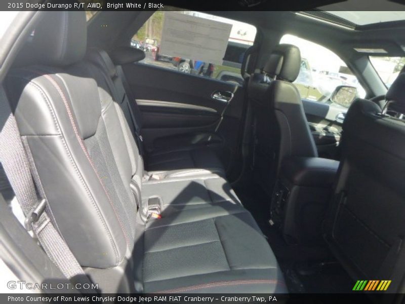 Bright White / Black 2015 Dodge Durango R/T AWD