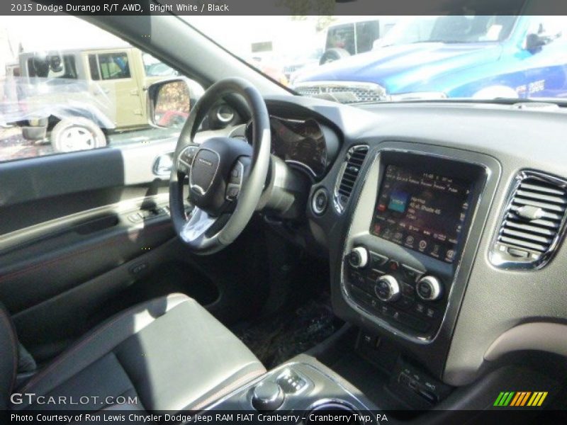 Bright White / Black 2015 Dodge Durango R/T AWD