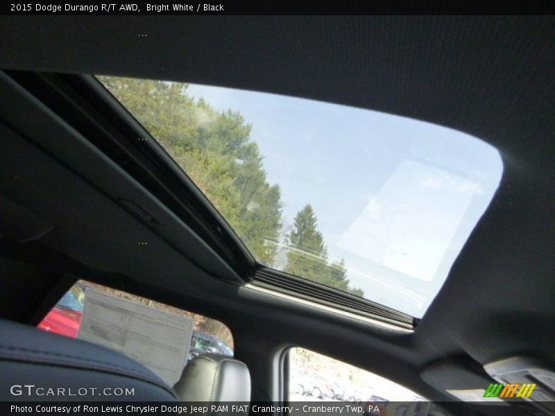 Bright White / Black 2015 Dodge Durango R/T AWD