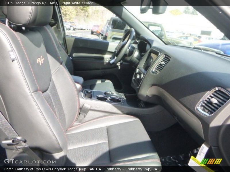 Bright White / Black 2015 Dodge Durango R/T AWD