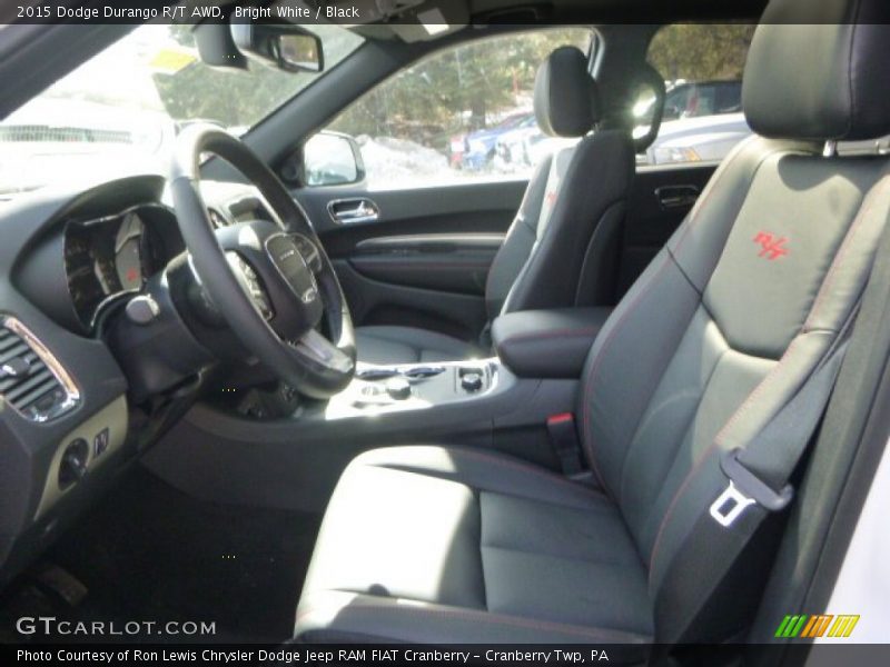 Bright White / Black 2015 Dodge Durango R/T AWD