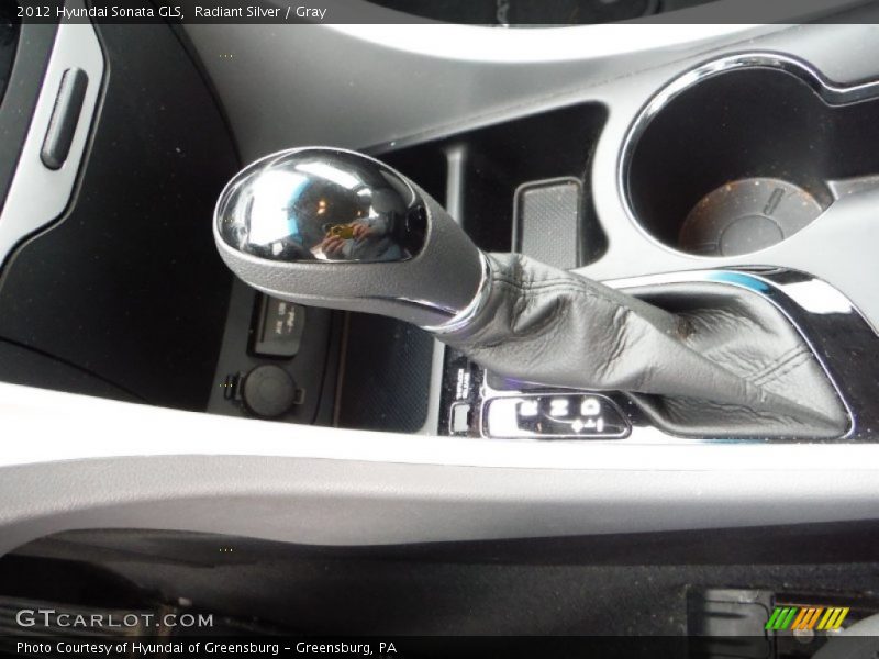 Radiant Silver / Gray 2012 Hyundai Sonata GLS