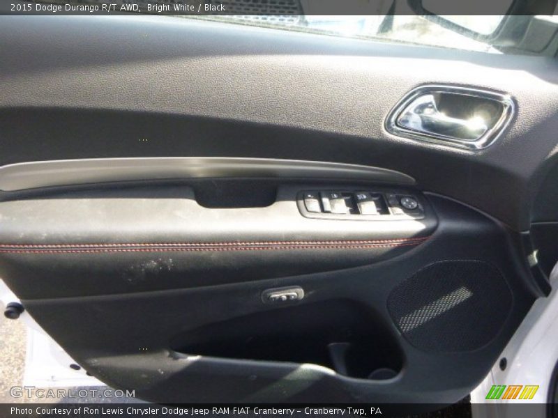 Bright White / Black 2015 Dodge Durango R/T AWD