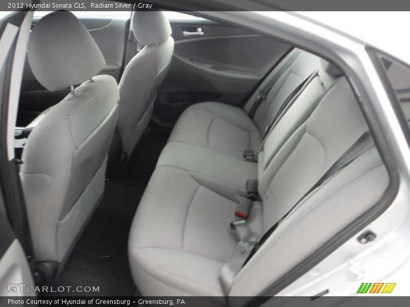 Radiant Silver / Gray 2012 Hyundai Sonata GLS