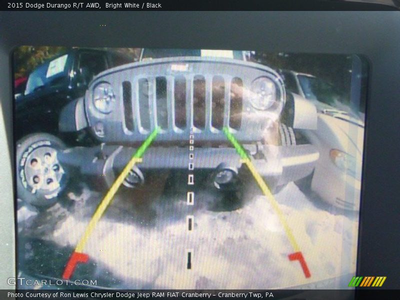 Bright White / Black 2015 Dodge Durango R/T AWD