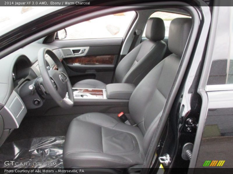 Ebony / Warm Charcoal 2014 Jaguar XF 3.0 AWD