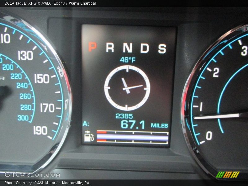 Ebony / Warm Charcoal 2014 Jaguar XF 3.0 AWD