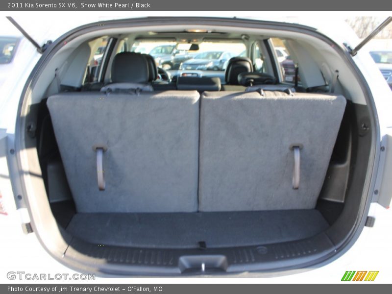 Snow White Pearl / Black 2011 Kia Sorento SX V6