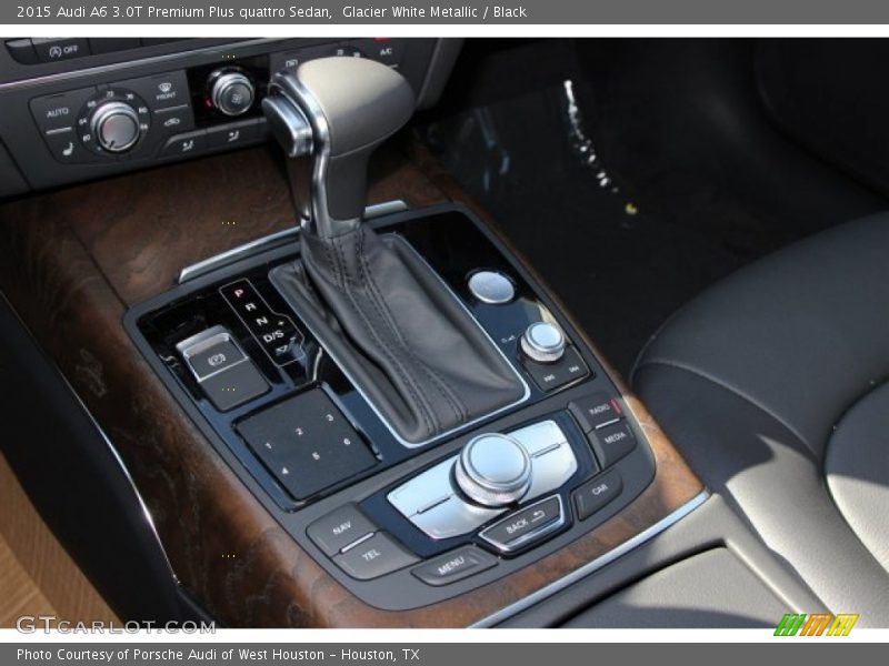 Glacier White Metallic / Black 2015 Audi A6 3.0T Premium Plus quattro Sedan