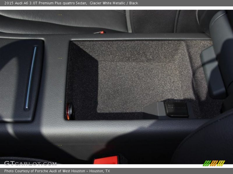 Glacier White Metallic / Black 2015 Audi A6 3.0T Premium Plus quattro Sedan