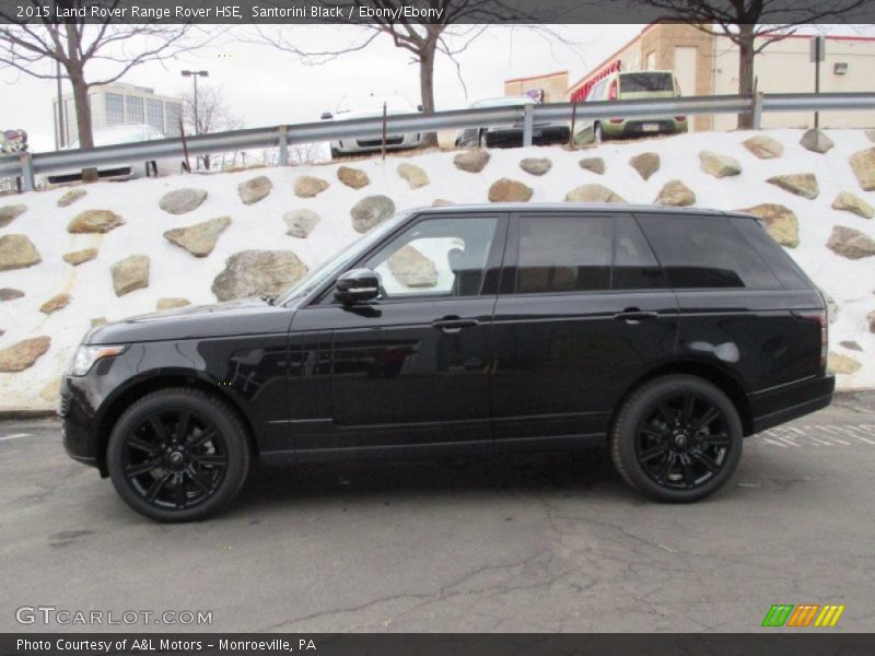  2015 Range Rover HSE Santorini Black