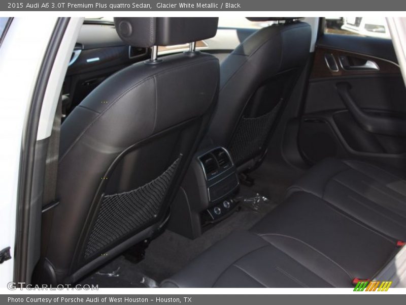 Glacier White Metallic / Black 2015 Audi A6 3.0T Premium Plus quattro Sedan