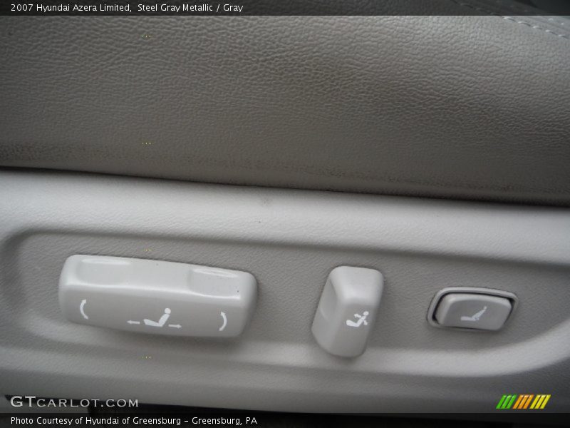 Steel Gray Metallic / Gray 2007 Hyundai Azera Limited