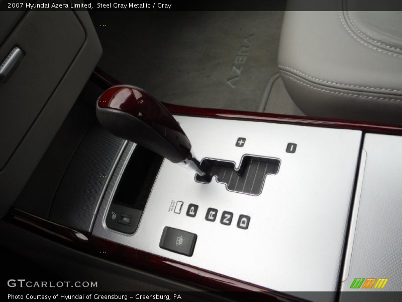 Steel Gray Metallic / Gray 2007 Hyundai Azera Limited