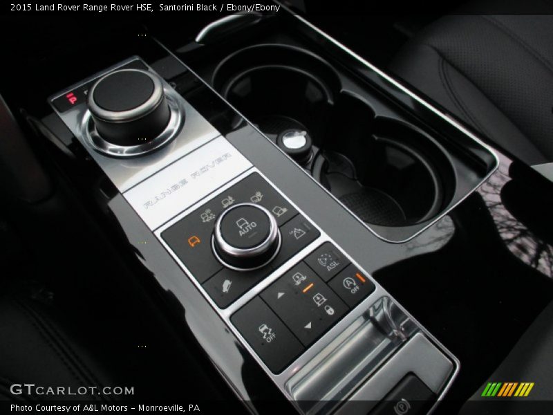 Controls of 2015 Range Rover HSE