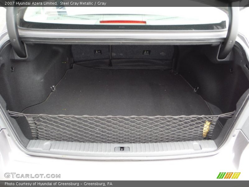Steel Gray Metallic / Gray 2007 Hyundai Azera Limited