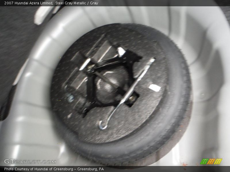 Steel Gray Metallic / Gray 2007 Hyundai Azera Limited
