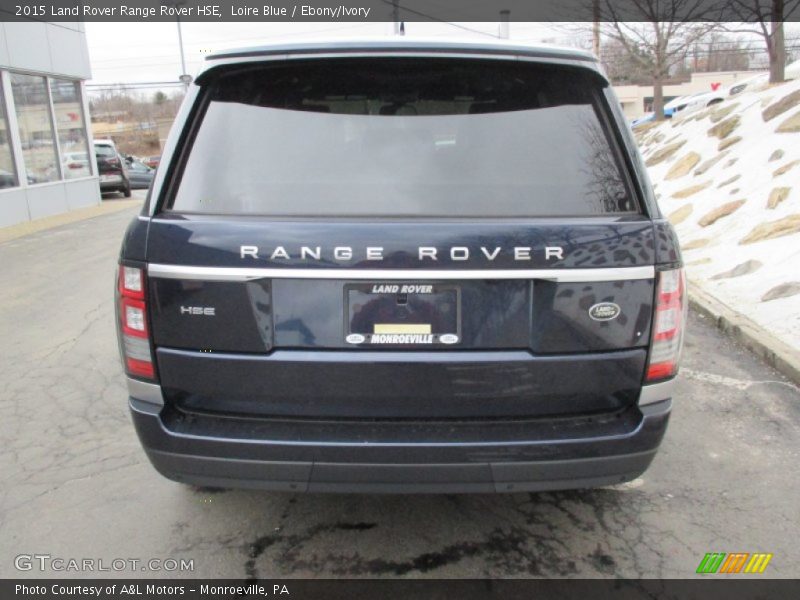 Loire Blue / Ebony/Ivory 2015 Land Rover Range Rover HSE