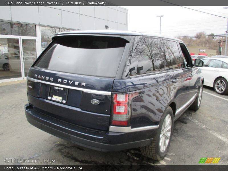 Loire Blue / Ebony/Ivory 2015 Land Rover Range Rover HSE