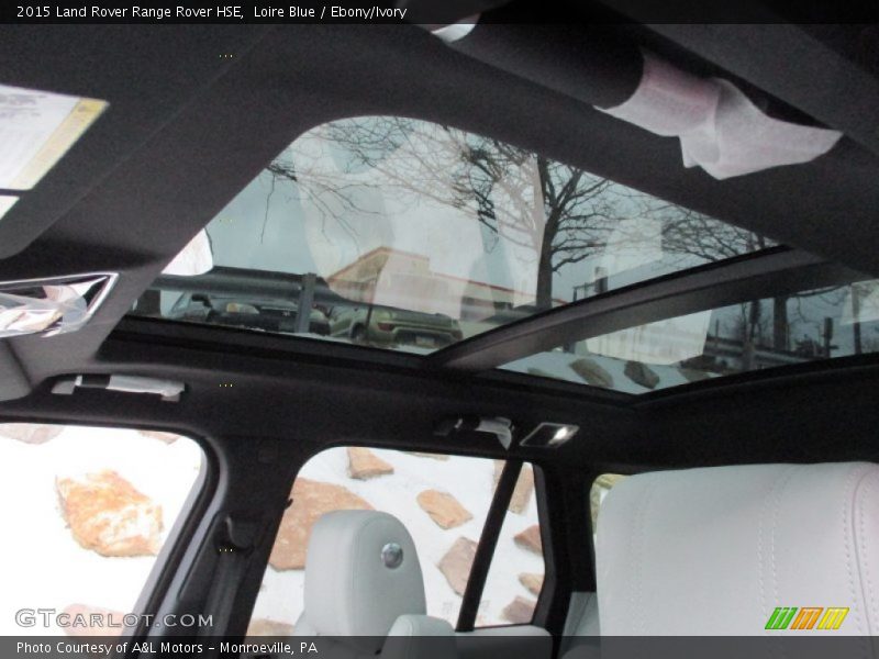 Sunroof of 2015 Range Rover HSE