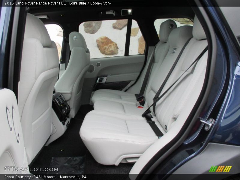 Rear Seat of 2015 Range Rover HSE