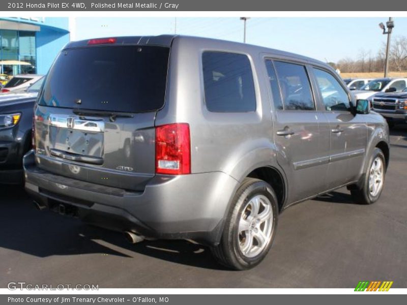 Polished Metal Metallic / Gray 2012 Honda Pilot EX 4WD