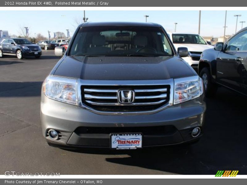 Polished Metal Metallic / Gray 2012 Honda Pilot EX 4WD