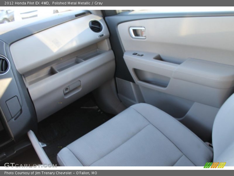 Polished Metal Metallic / Gray 2012 Honda Pilot EX 4WD