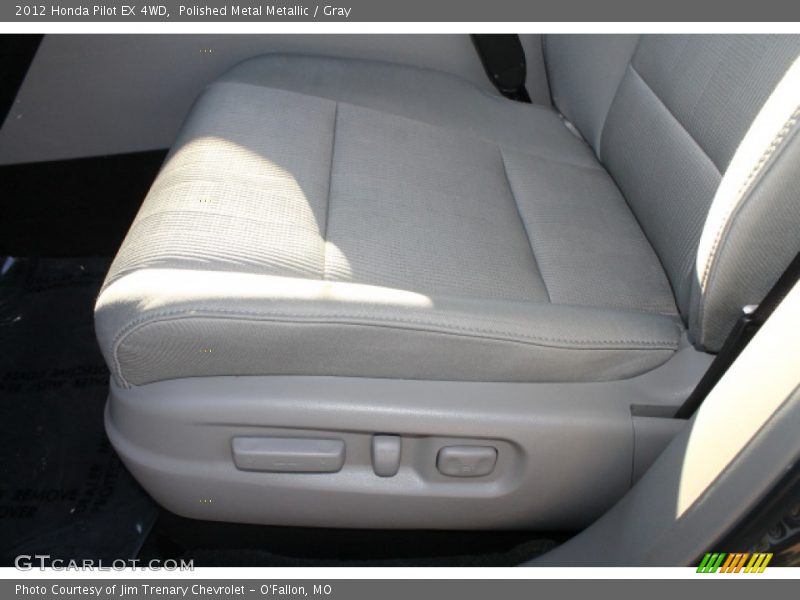 Polished Metal Metallic / Gray 2012 Honda Pilot EX 4WD