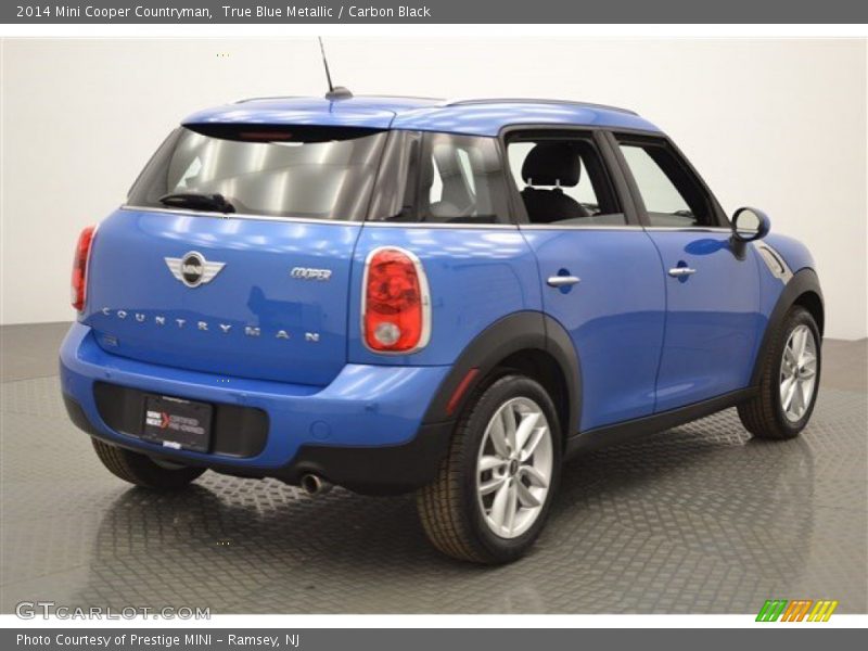 True Blue Metallic / Carbon Black 2014 Mini Cooper Countryman