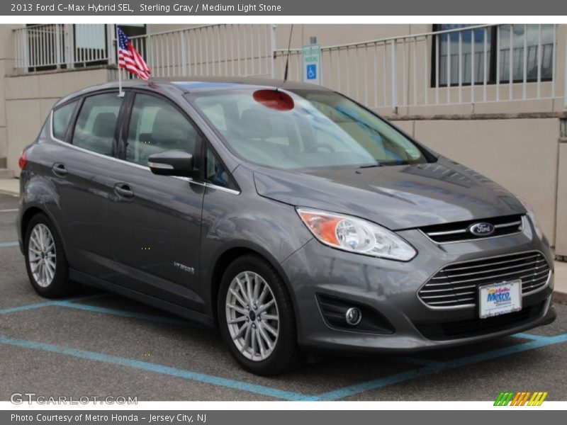 Sterling Gray / Medium Light Stone 2013 Ford C-Max Hybrid SEL