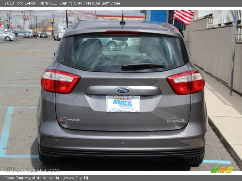 Sterling Gray / Medium Light Stone 2013 Ford C-Max Hybrid SEL