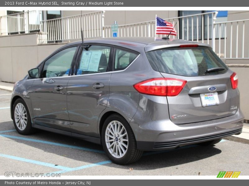 Sterling Gray / Medium Light Stone 2013 Ford C-Max Hybrid SEL