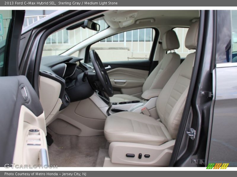 Sterling Gray / Medium Light Stone 2013 Ford C-Max Hybrid SEL