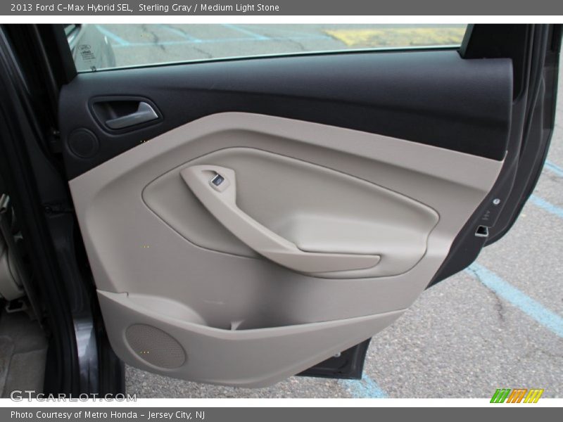 Sterling Gray / Medium Light Stone 2013 Ford C-Max Hybrid SEL