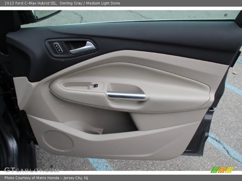 Sterling Gray / Medium Light Stone 2013 Ford C-Max Hybrid SEL