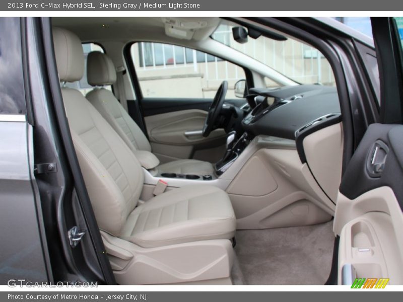 Sterling Gray / Medium Light Stone 2013 Ford C-Max Hybrid SEL